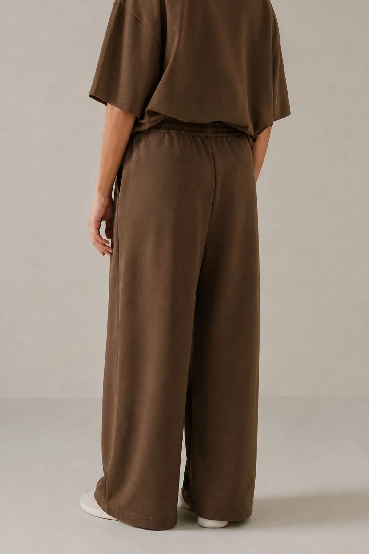 WIDE LEG TROUSER-DOUBLE KNIT - Image 2