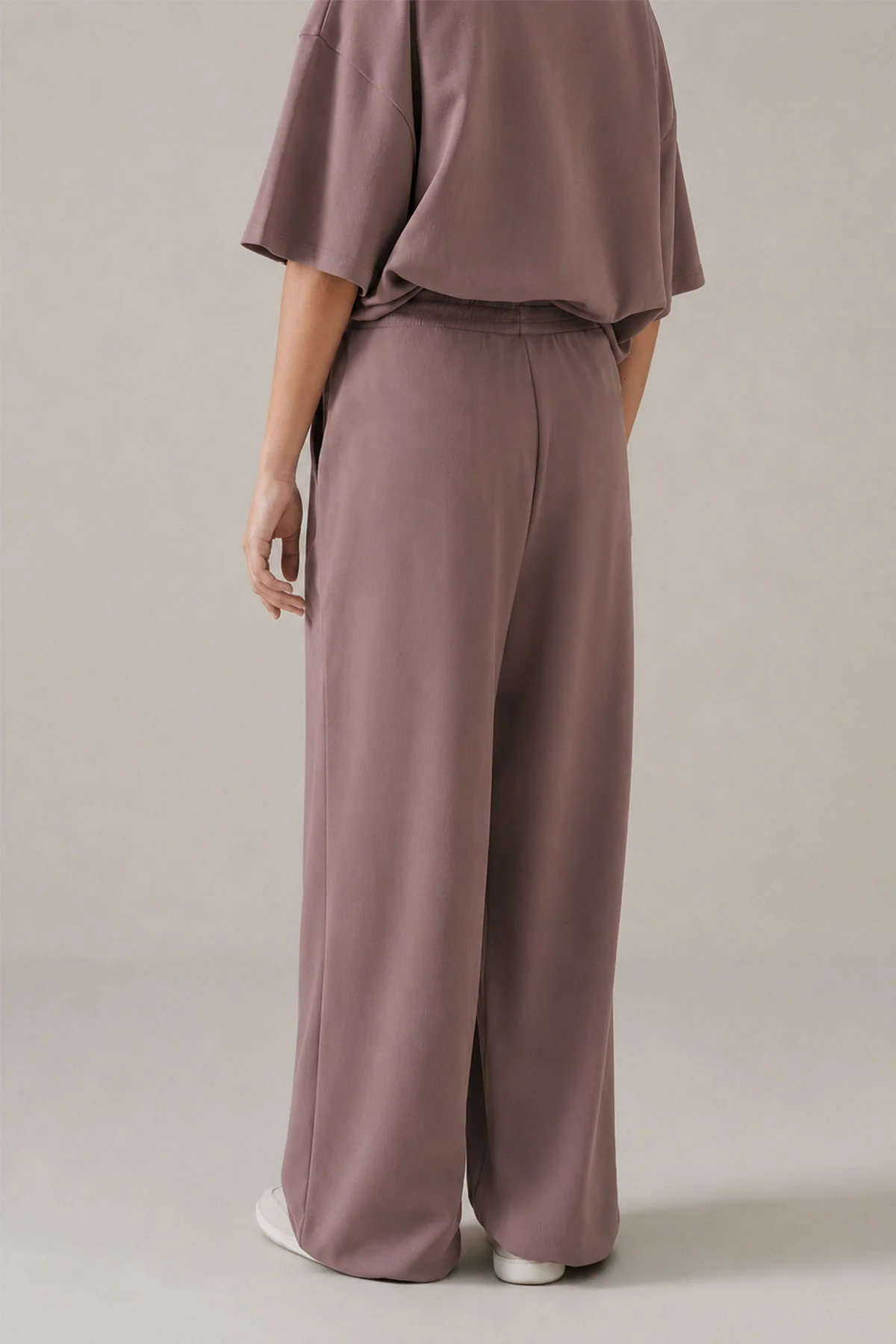 WIDE LEG TROUSER-DOUBLE KNIT - Image 4