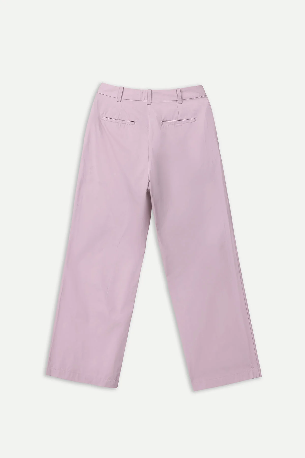 WIDE-LEG TWILL TROUSERS - Image 3