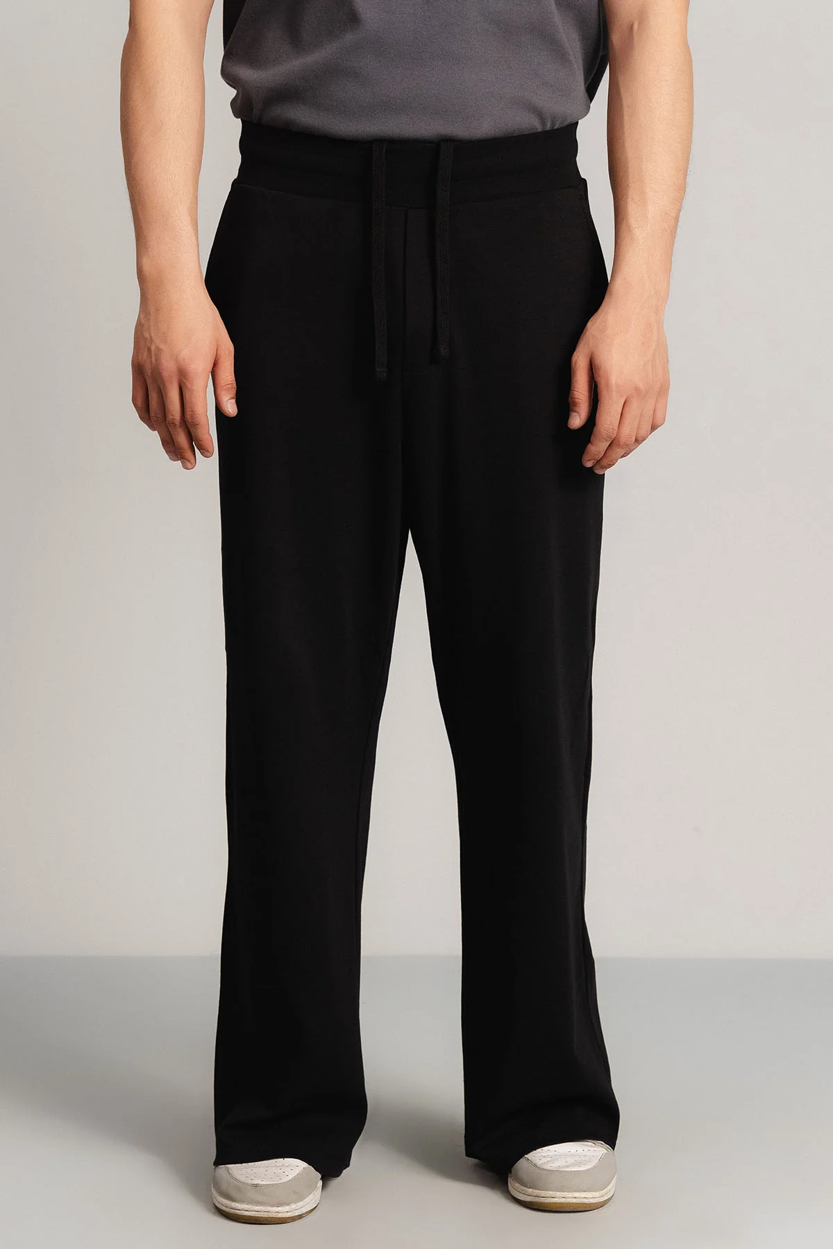 WIDE SWEATPANTS - DOUBLE KNIT MEN-LIGHT