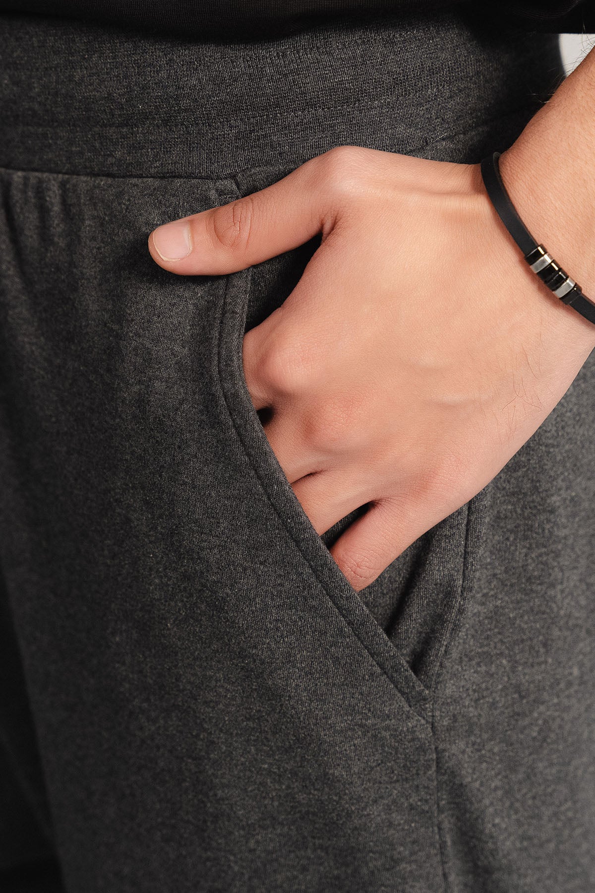 WIDE SWEATPANTS - DOUBLE KNIT MEN LIGHT - Image 2