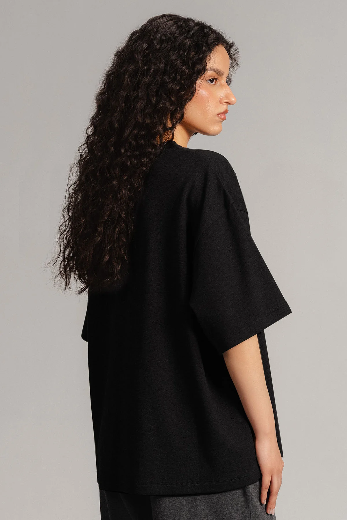 OVERSIZED - DOUBLE KNIT T-SHIRT LIGHT - Image 5