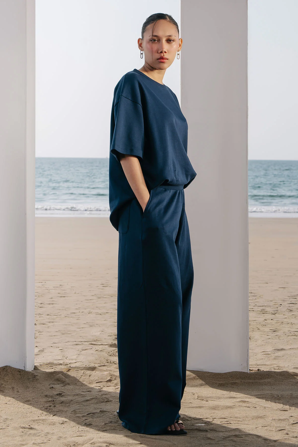 OVERSIZED - DOUBLE KNIT T-SHIRT LIGHT - Image 3