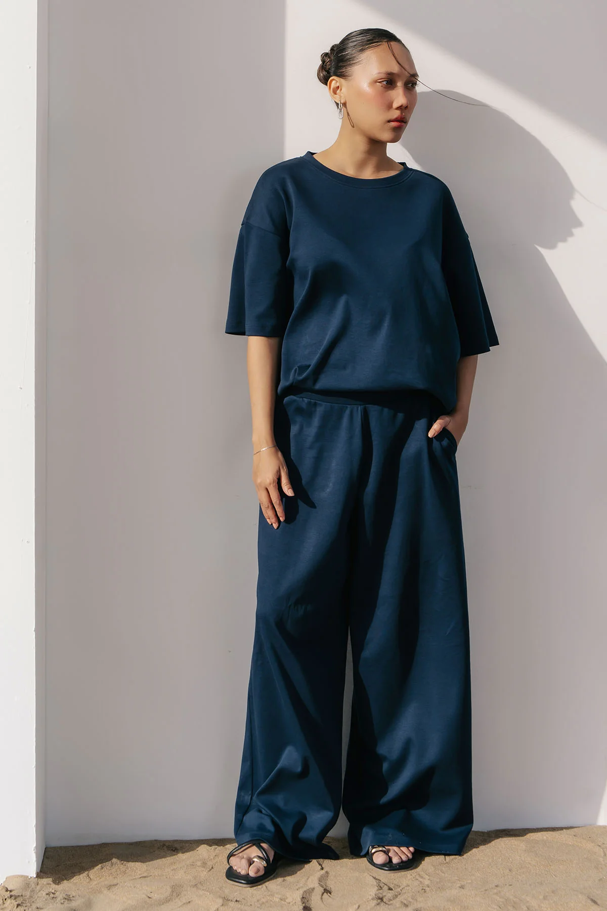 OVERSIZED - DOUBLE KNIT T-SHIRT LIGHT - Image 5