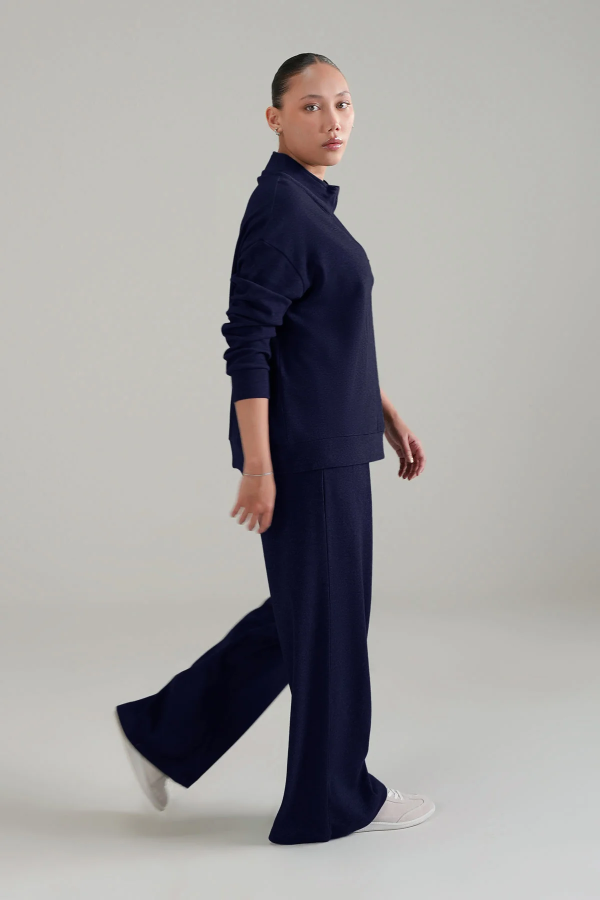WOMEN HALF ZIPPER- DOUBLE KNIT - Image 3