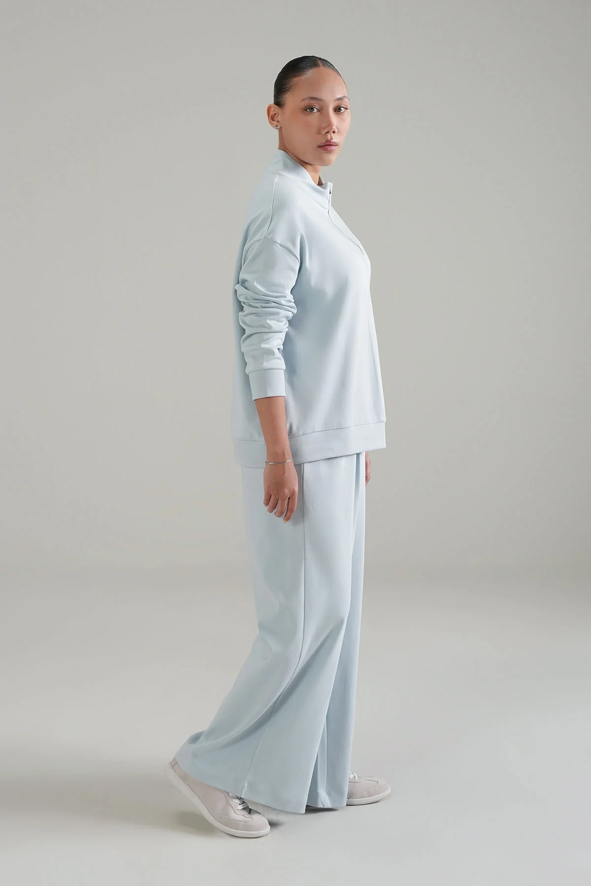 WOMEN HALF ZIPPER- DOUBLE KNIT - Image 3