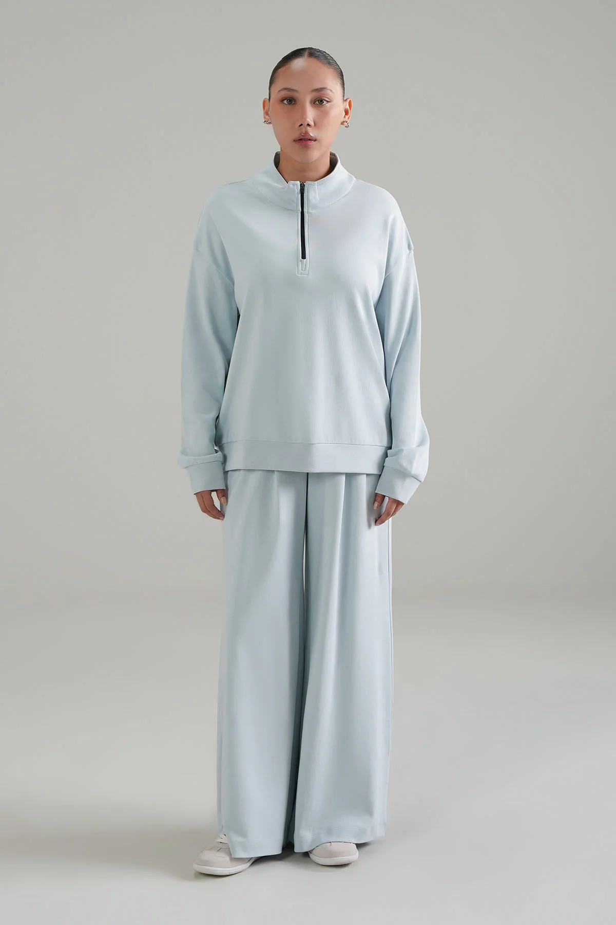 WOMEN HALF ZIPPER- DOUBLE KNIT - Image 4