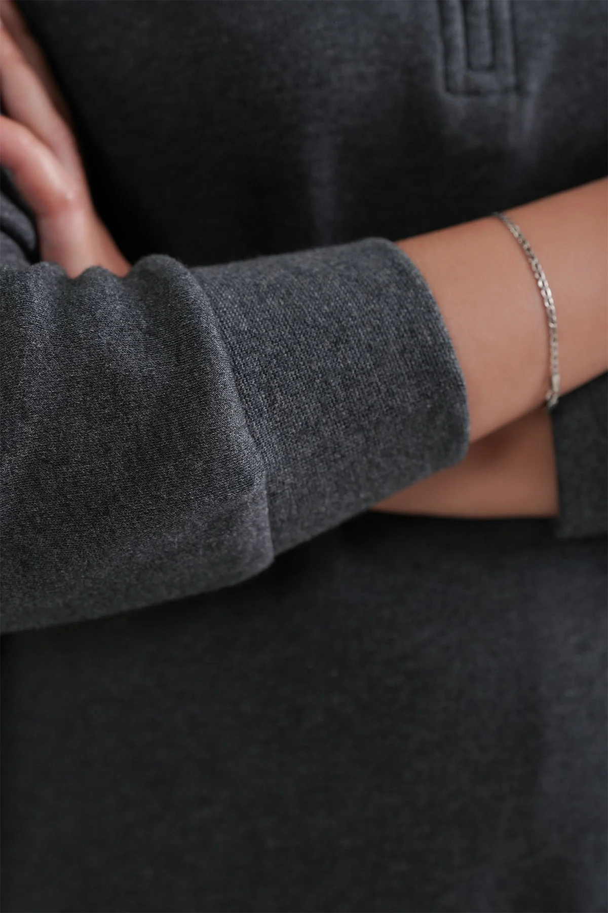 WOMEN HALF ZIPPER- DOUBLE KNIT - Image 4