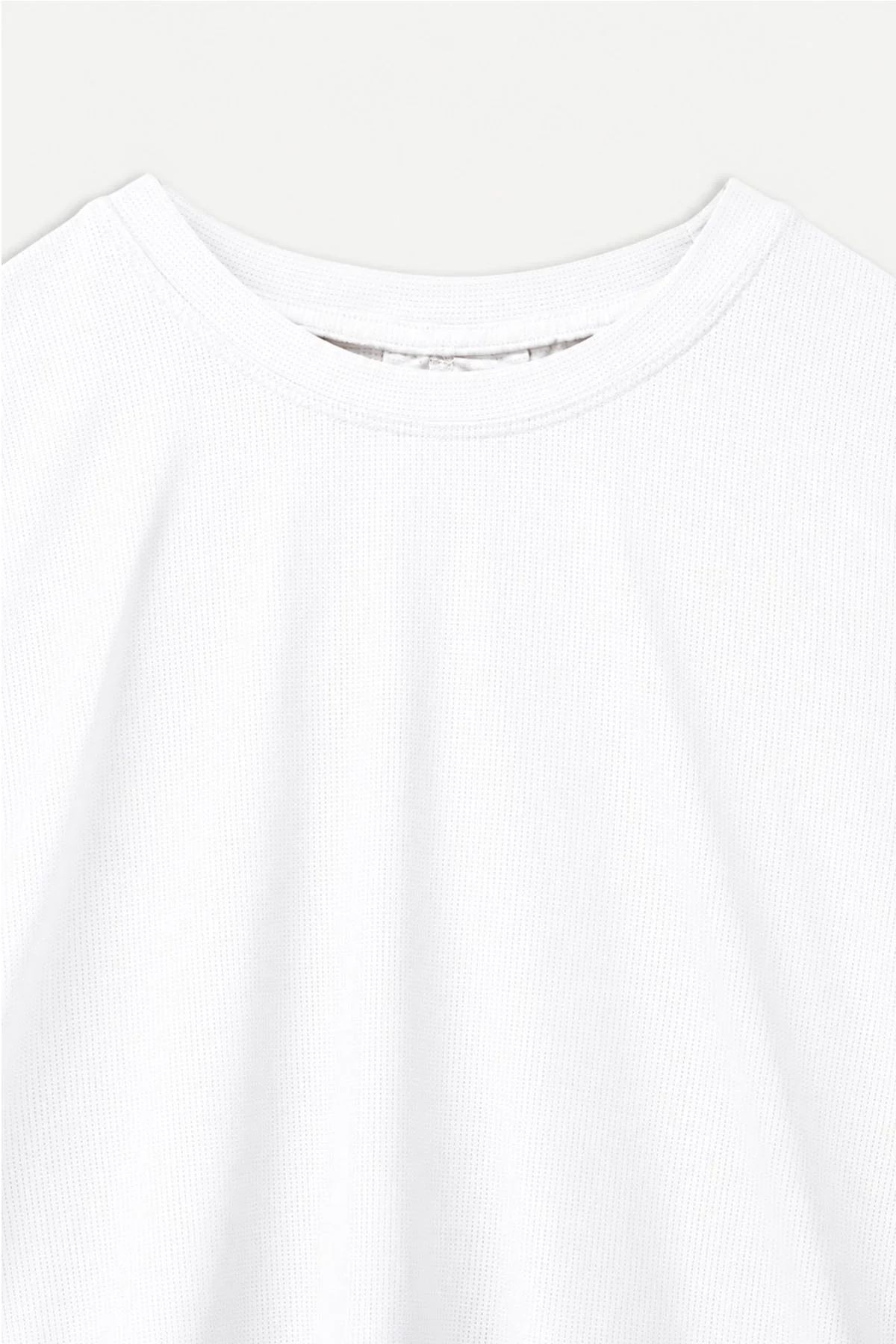 WOMEN SPLIT MESH TEE - Image 6