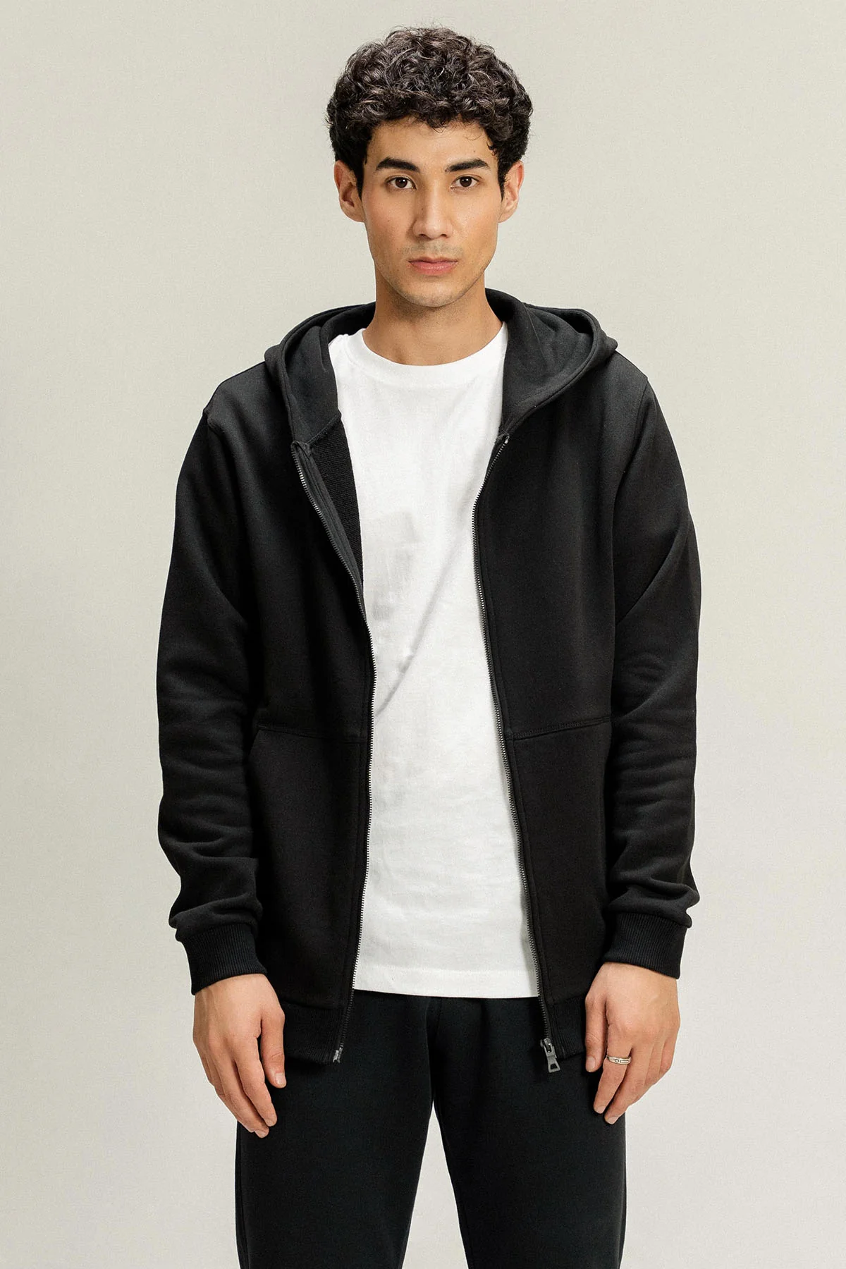 ZIP HOODIE JACKET - PIMA TERRY - Image 8