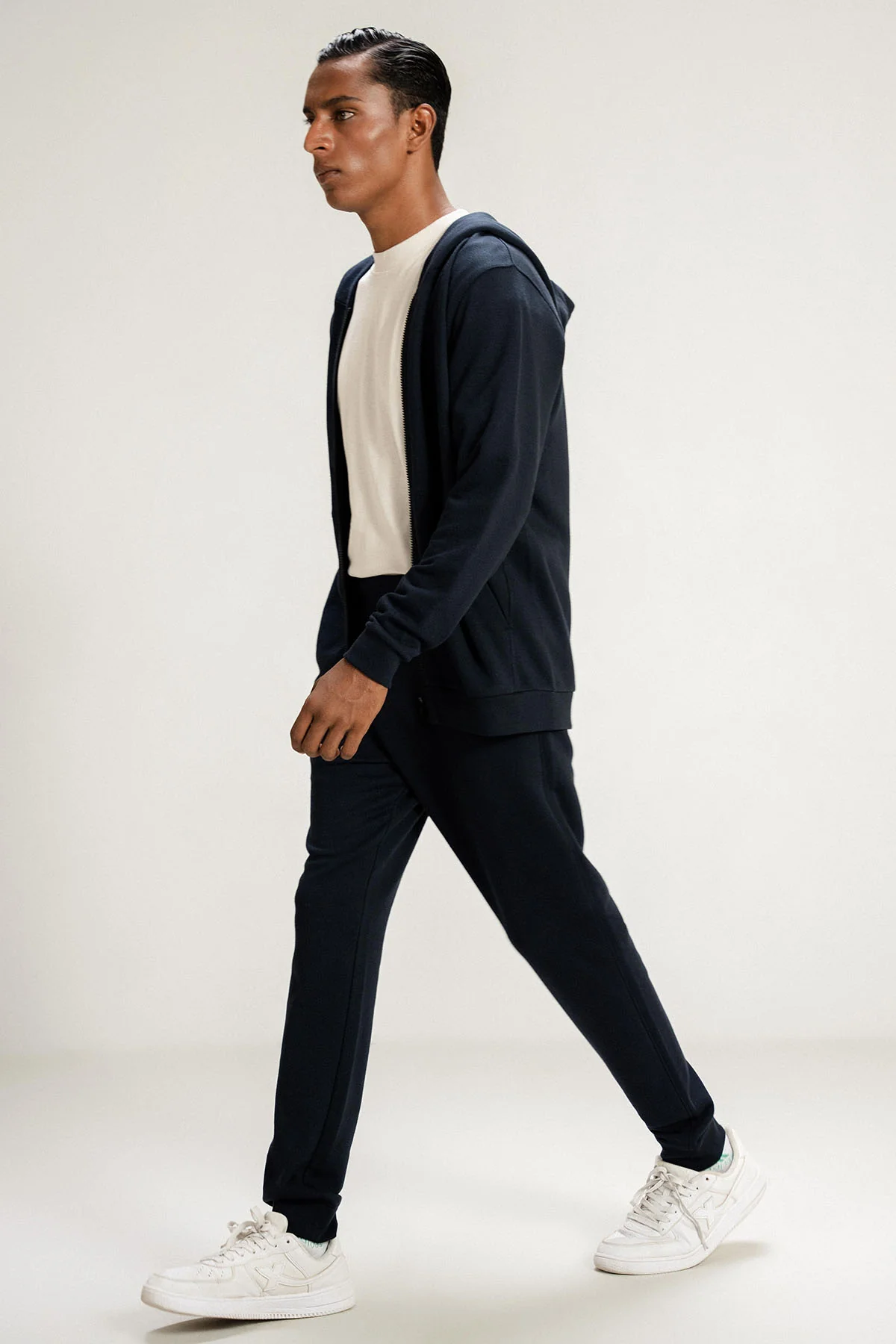 ZIP HOODIE JACKET - PIMA TERRY - Image 4