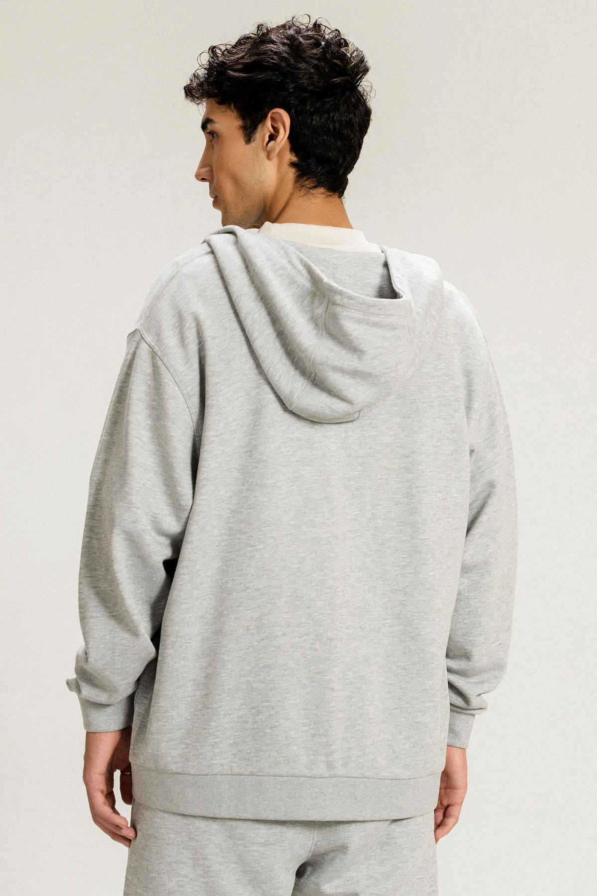 ZIP HOODIE JACKET - PIMA TERRY - Image 3