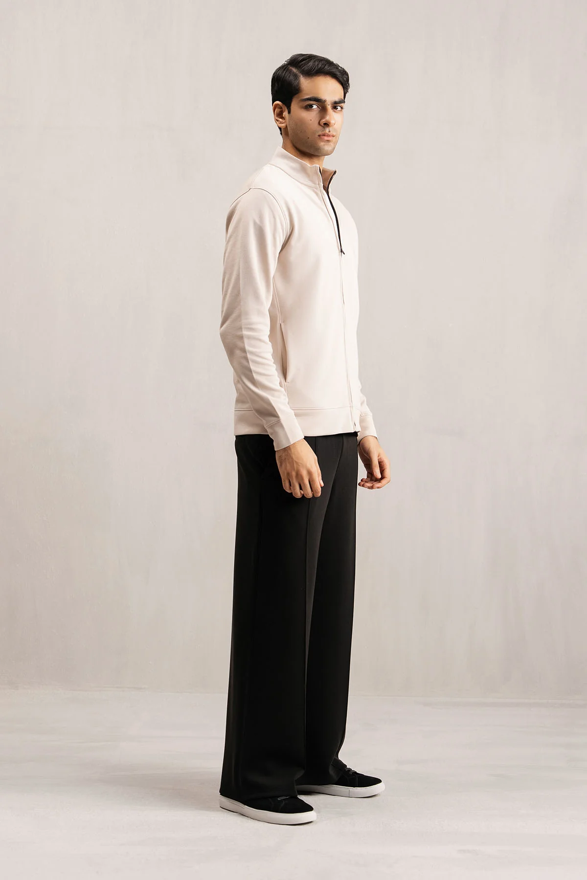 ZIPPER JACKET-DOUBLE KNIT - Image 5